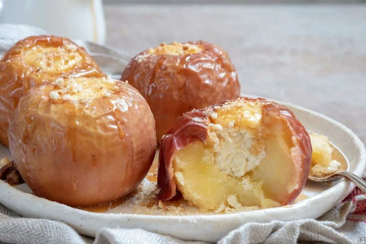 Рецепт вкуснейшего запеченного яблока