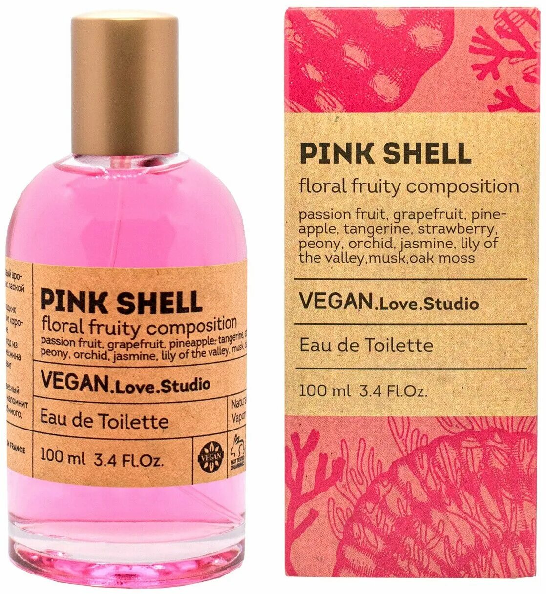 Парфюмерная вода vegan. Туалетная вода Vegan Love Studio. Духи Pink Shell Vegan. Пинк Шелл туалетная вода. Pink туалетная вода Shell туалетная.