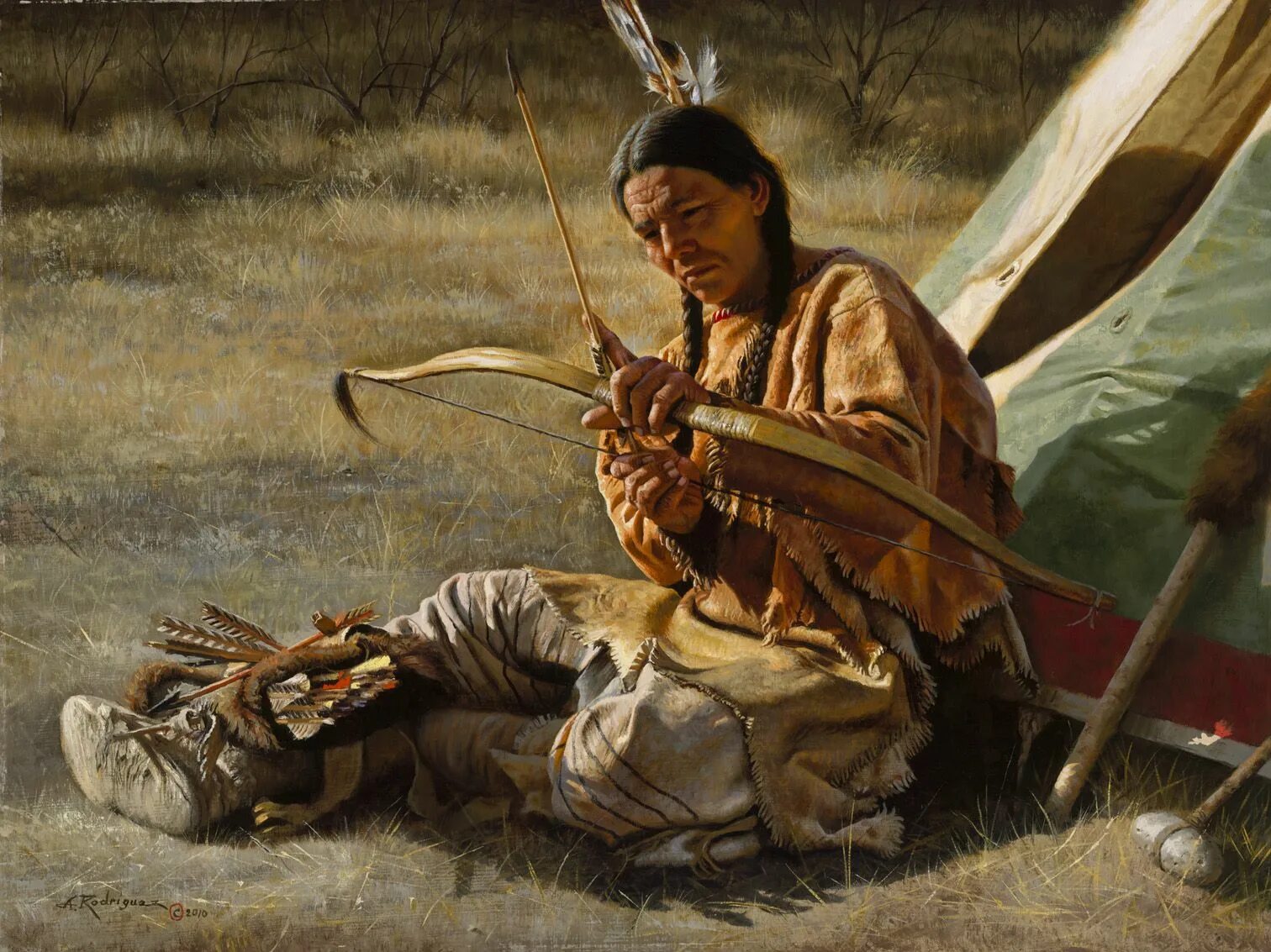 Native american lived