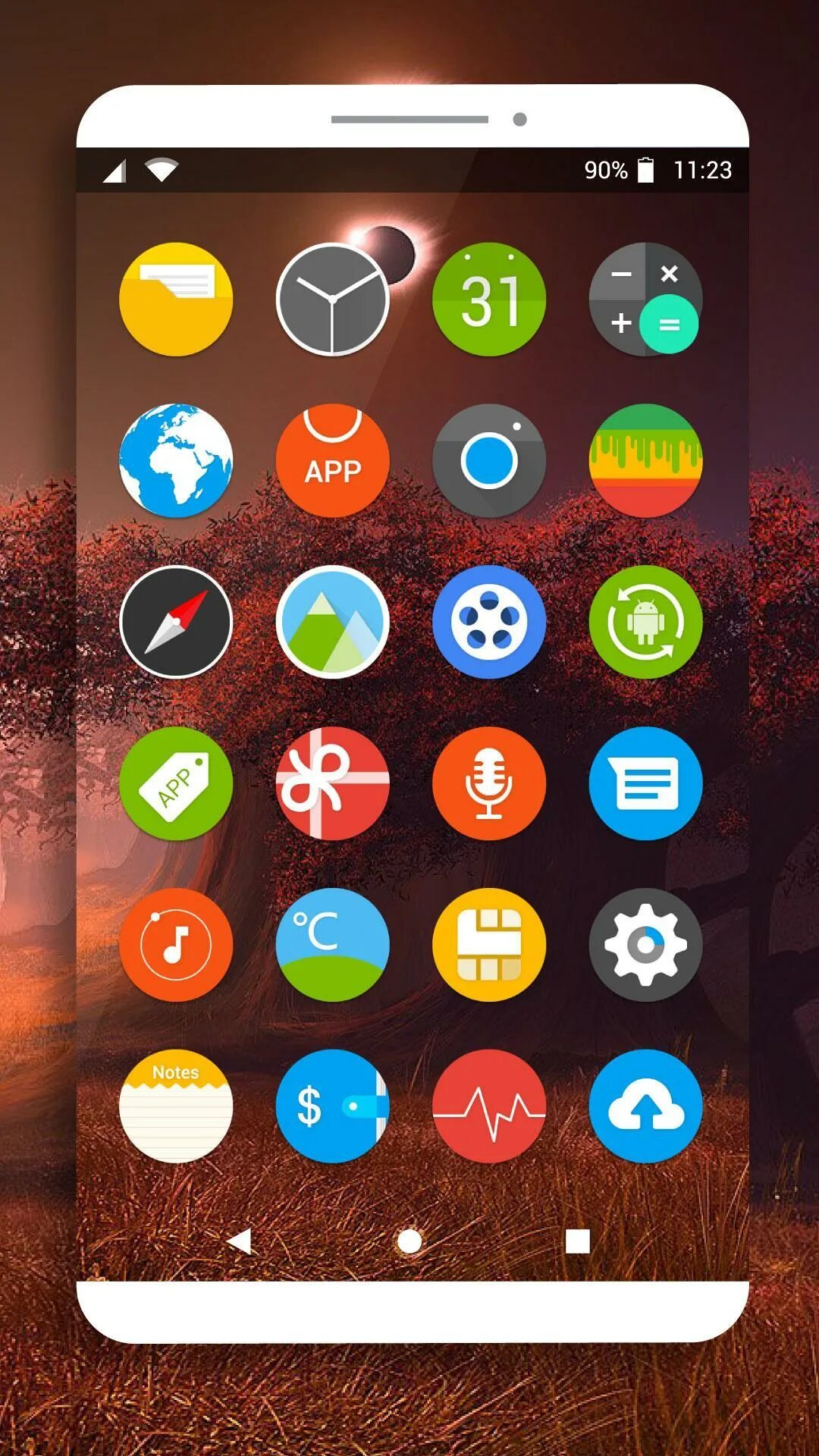 Icon p1. Иконки приложений для андроид. Пак иконок для андроид. Тема для андроид с круглыми значками. Icon Pack Android круглые.