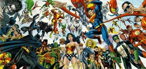 Супергерои вселенной dc