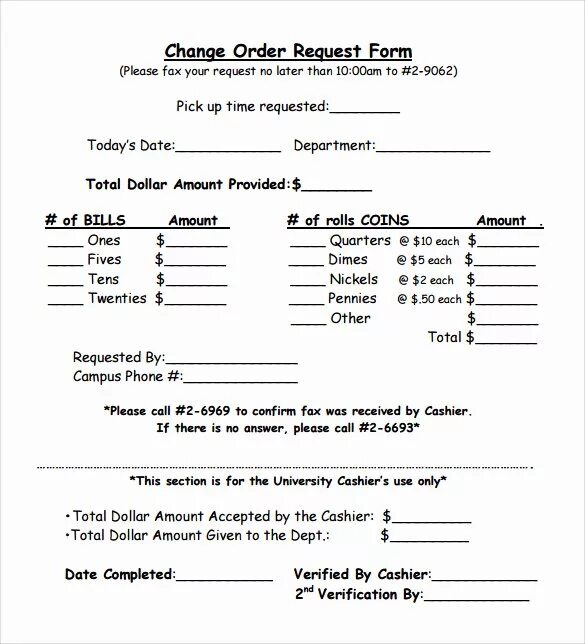 Change template. Change the order. change order request. orders and requests. order request example.