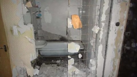 Сломать стены в ванной