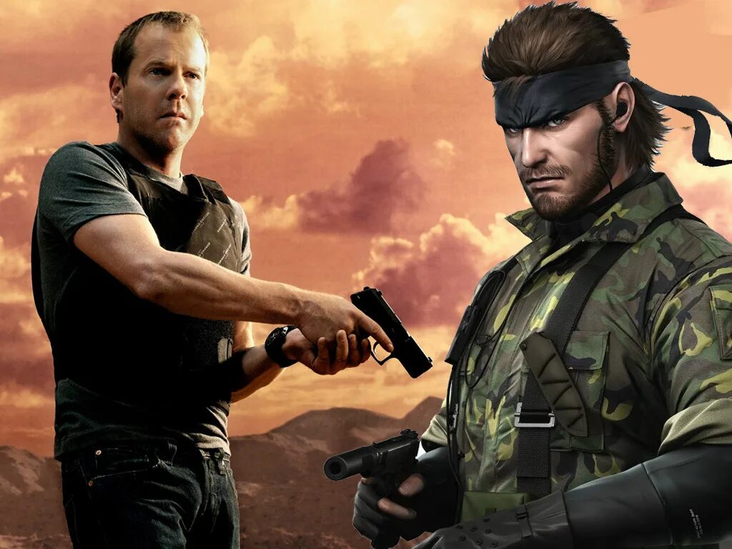 Снейк актер. Кифер Сазерленд Снейк. Кифер Сазерленд Metal Gear Solid 5. MGS Twin Snakes. Ликвид Снейк Twin Snakes.