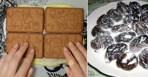Рецепты из печенья без выпечки вкусные