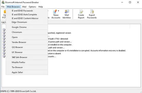 Passwords from fast pass