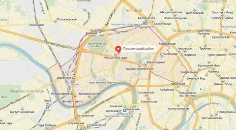 Пресня в москве где
