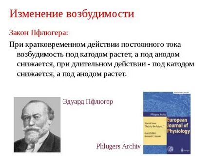 Законы действия постоянного тока