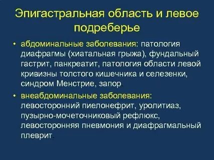 Боль в правом подреберье слабость головокружение