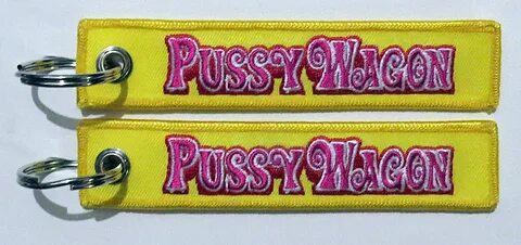PUSSY WAGON keyring keychain for your favourite ladies car,ladies car PUSSY ...
