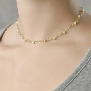 Цепочка с камнями