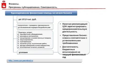 План самозанятости