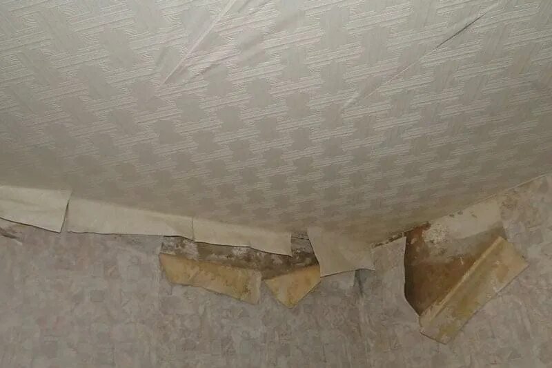 Потолок на старые обои. Клеить плитку на потолок. Потолок в деревенском доме. Потолок на старые обои. Шпаклевка потолка.