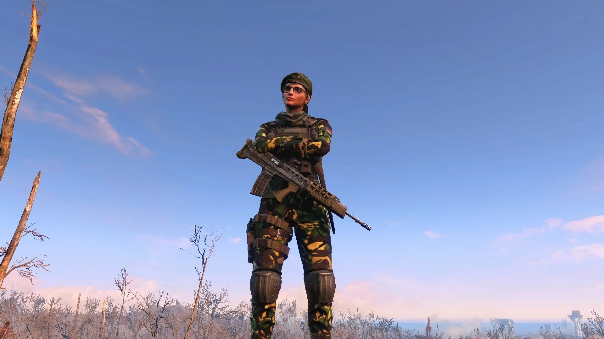 Fallout 4 мод нпс. Fallout 4 мод militarized minutemen. лесной комбинезон fallout 76. fallout 4 боевая одежда. фоллаут 4 боевой пес.