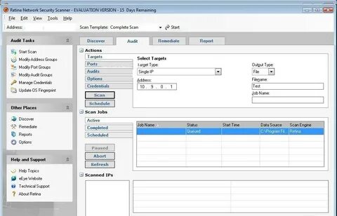 Network scan