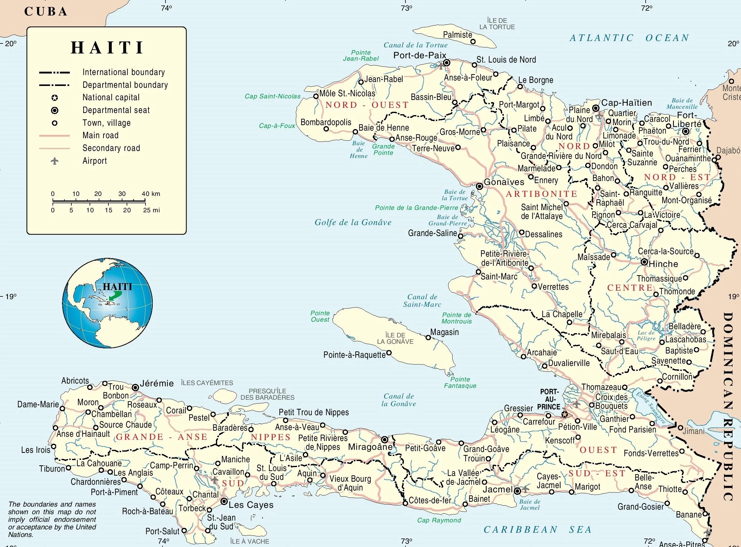 Гаити какое государство. Гаити физическая карта. Показать на карте государство Гаити.