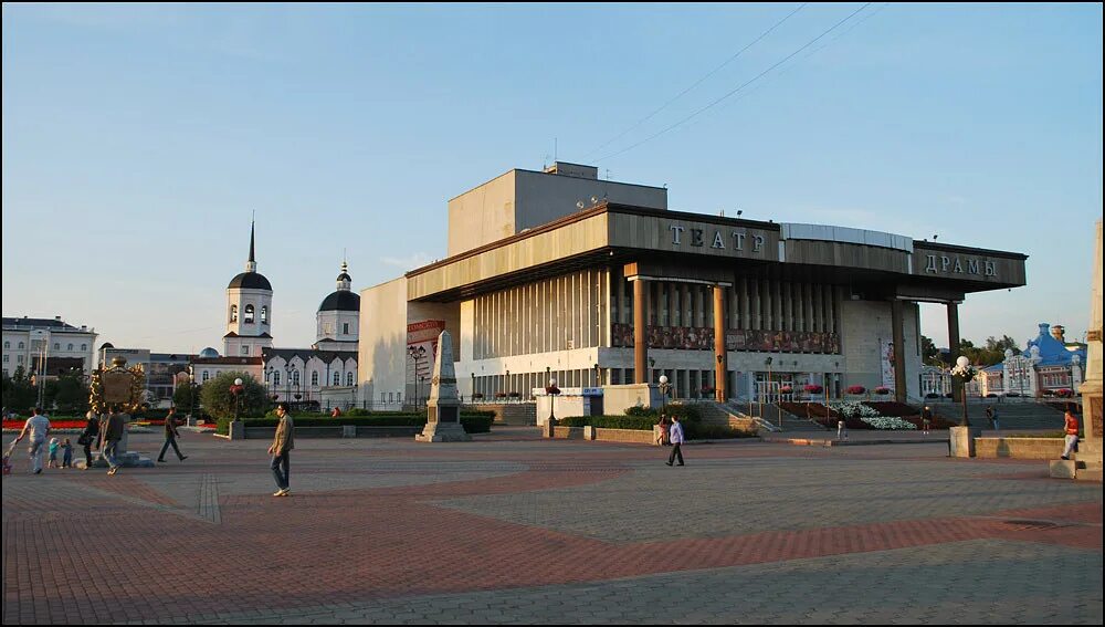 Театры Томска. Томский драматический театр. Областной театр Томск. Томский государственный областной театр драмы, Томск.