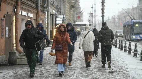 Самый холодный день петербурга