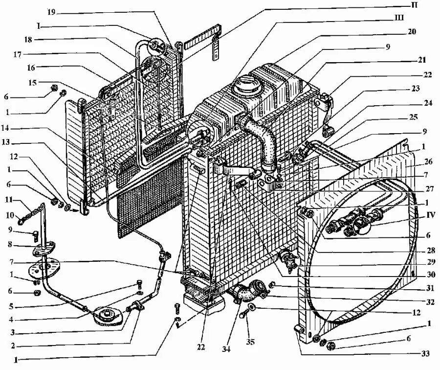 Крепление радиатора мтз. Радиатор ЭО 3323 водяной. Масляный радиатор на ЭО 3323а. Крепление водяного радиатора МТЗ 80. Масляный радиатор крепление МТЗ 80.