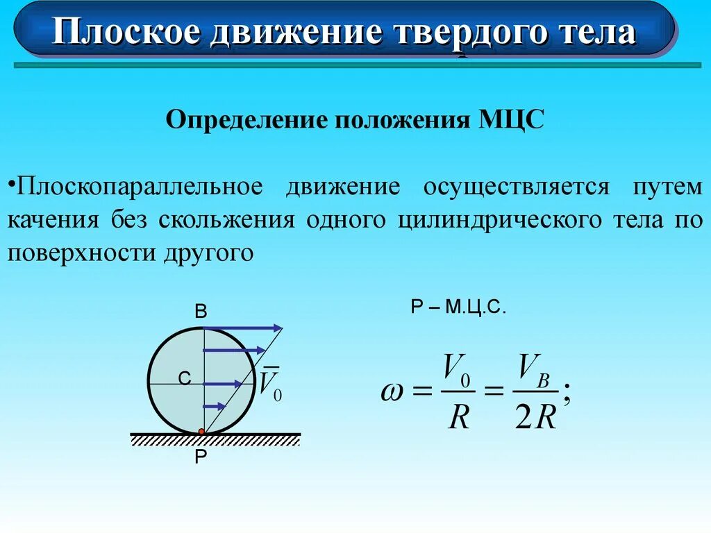 Кинематика плоского движения. Плоскопараллельное (плоское) движение твердого тела. Исследование плоскопараллельного движения твердого тела. Плоское движение твердого тела с3. Какая формула для определения твердого тела