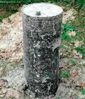 Сваи из рубероида