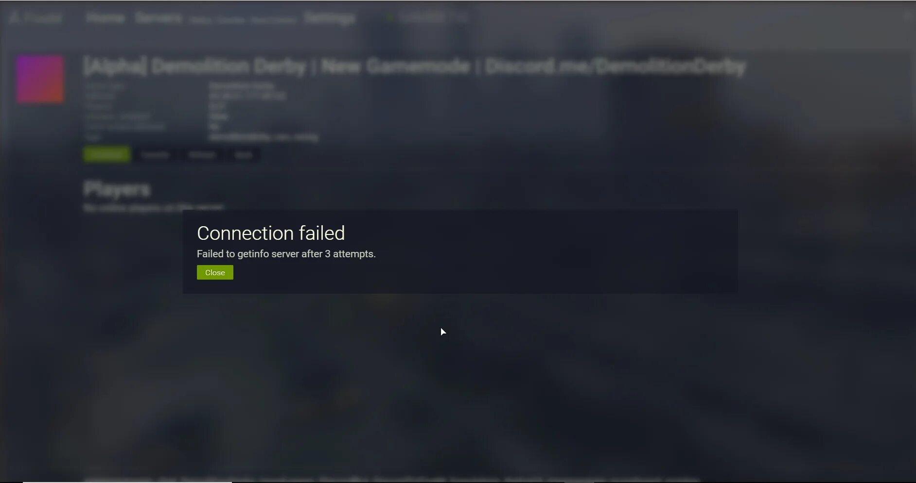 Connection failed. Connection failed ошибка. Failed to connect the Server. FIVEM майнит. Что означает failed