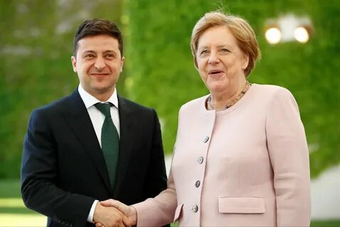 Меркель зеленскому