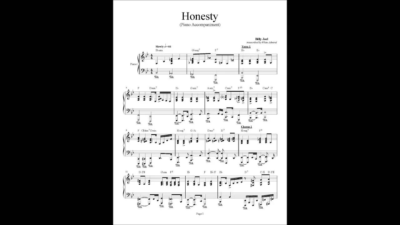 Billy joel honesty. Honesty Billy Joel Ноты. Ноты для фортепиано honesty Billy. Honesty Billy Joel Ноты для фортепиано. Billy Joel honesty на фортепиано.