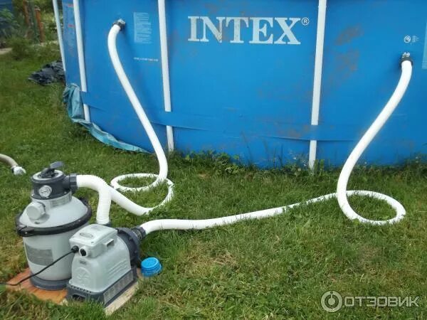 Картриджный фильтр-насос Intex 28638 Krystal Clear 3.8 m³/hr купить в москве кра
