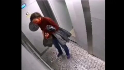 Камера в лифте видео