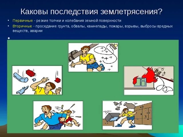 Почему идет землетрясение