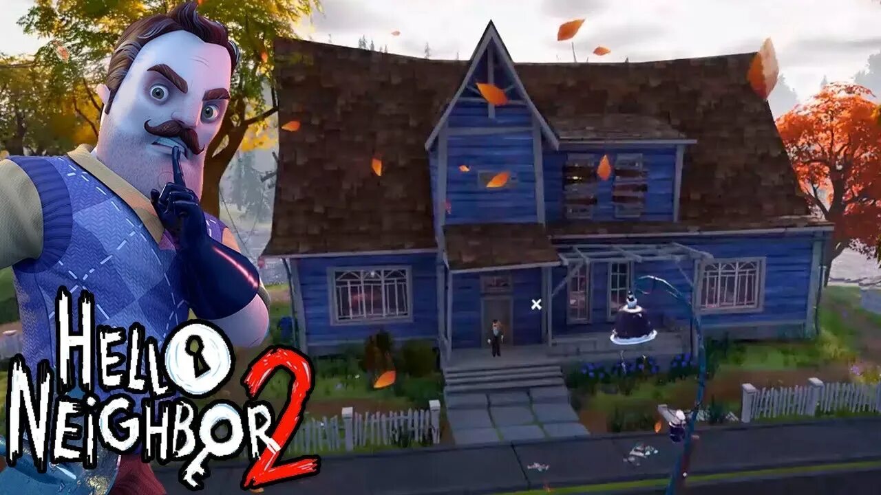 Как достать привет сосед 2. Hello neighbor 2 игра. hello neighbor 2 дом охотника. дерево привет сосед. привет сосед 2 прохождение.