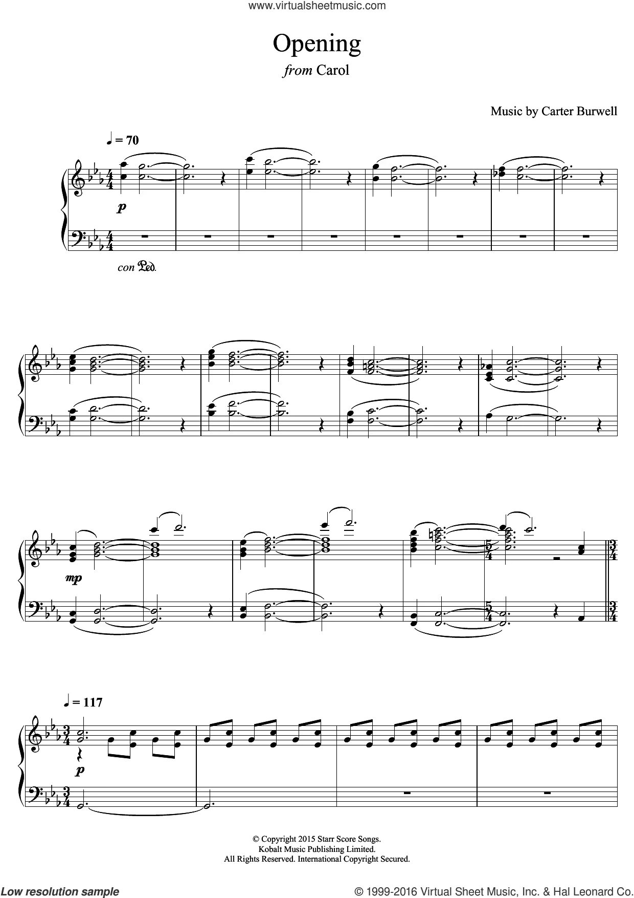 Carol piano. Картер Бурвелл Ноты Кэрол. Carter Burwell Кэрол Ноты для фортепиано. Carol Opening Ноты для фортепиано. Картер Ноты.