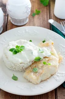 Треска с рисом