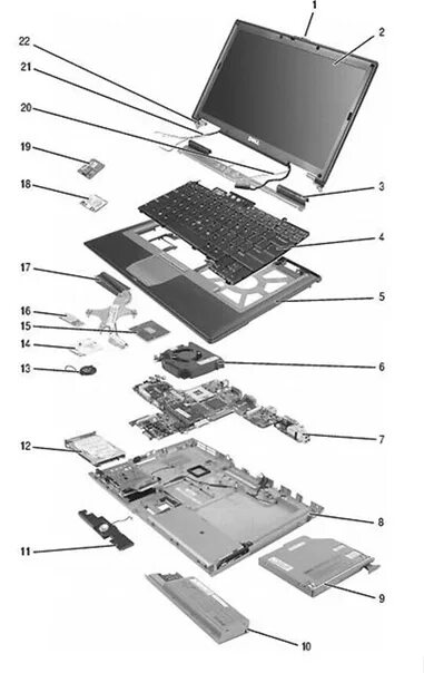 Ноутбук асер устройство. Составные части ноутбука Acer. Строение ноутбука Lenovo. Корпусные детали ноутбука Lenovo y430 чертежи.