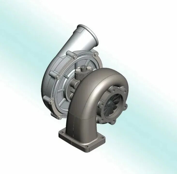 Турбокомпрессор ТКР-9. 6(01) ТКР. ТКР 9 012 ЯМЗ. ТКР 9 ЯМЗ 238.