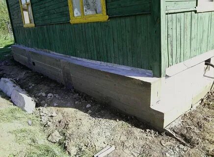 Как подлить фундамент к старому дому