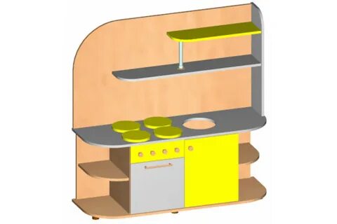 Игровая зона кухня