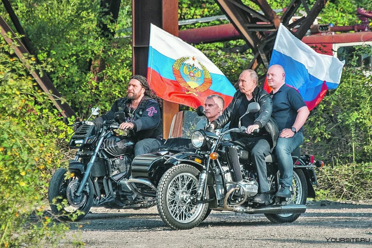 Мотоклуб ночные волки. Байкеры сайт