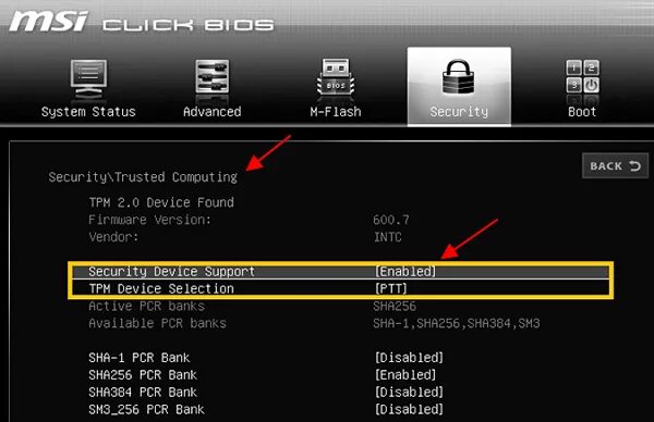 Tpm 2.0 enabled secure boot enabled. TPM 2.0 ASUS BIOS. TPM UEFI BIOS. Tmp 2.0 MSI. FTPM биос MSI.