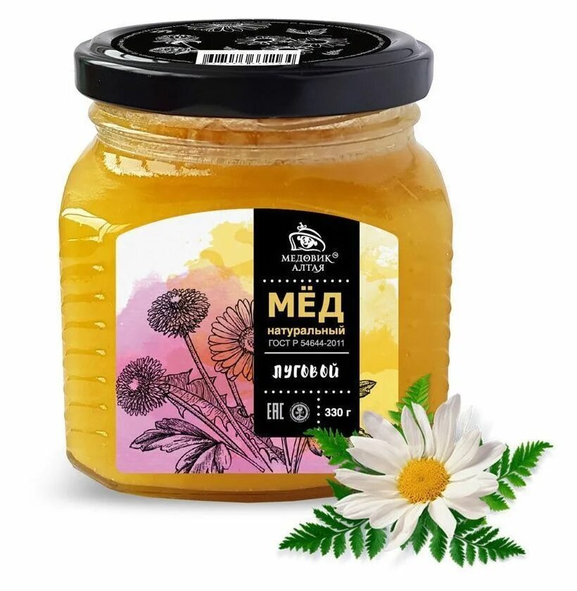 Луговой мед купить. Мед Алтай мёд натуральный Луговой 250г. Мед natural Honey натуральный липовый 330 г. Медовик Алтая мед. Мед Луговой натуральный цветочный.