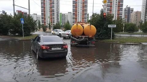 Тюмень затапливает