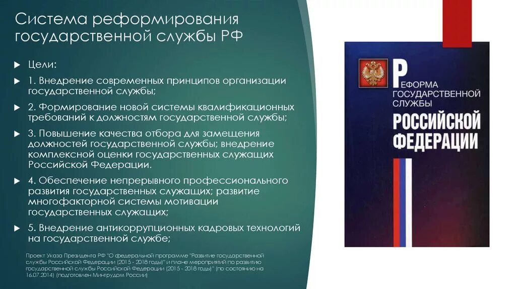 Развития системы государственной службы российской федерации. Реформирование государственной службы. Реформирование системы государственной службы. Проблемы реформирования государственной службы. Реформа государственной службы в России.