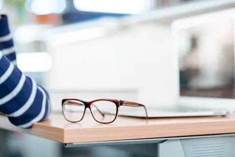 Glasses are