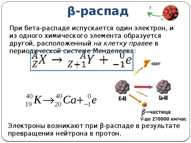 Ядро какого элемента образуется