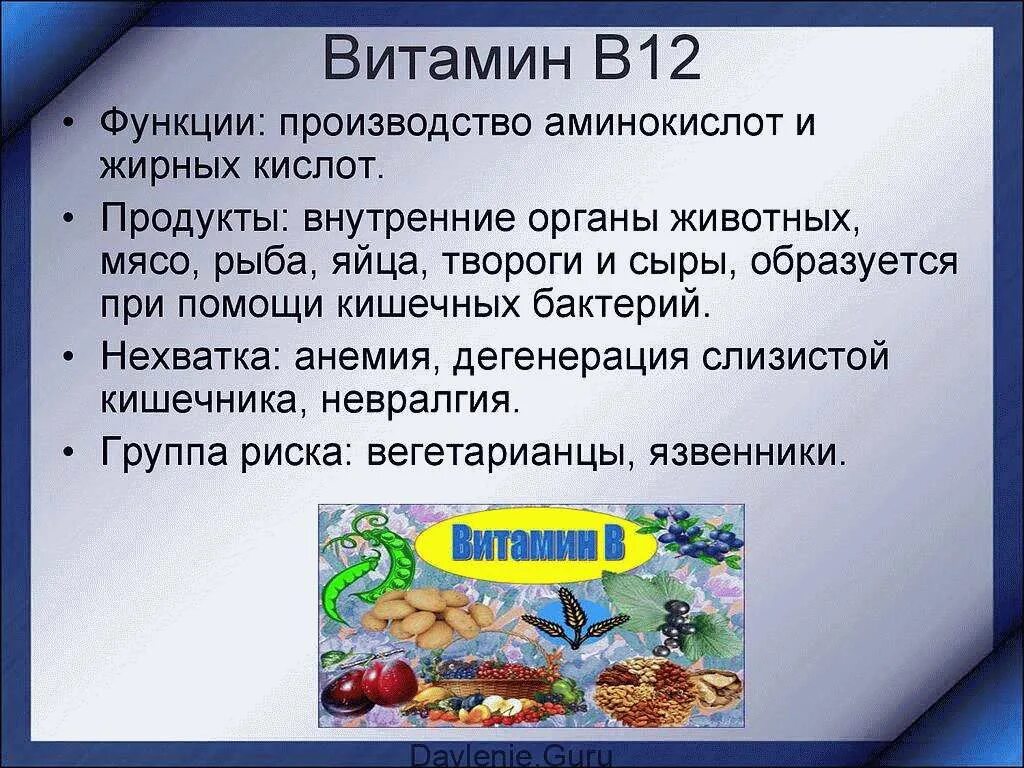 В каких продуктах находится витамин б 12. Сообщение о витамине в12. Витамин в12 продукты. Витамины группы в12. Источники витамина в12.