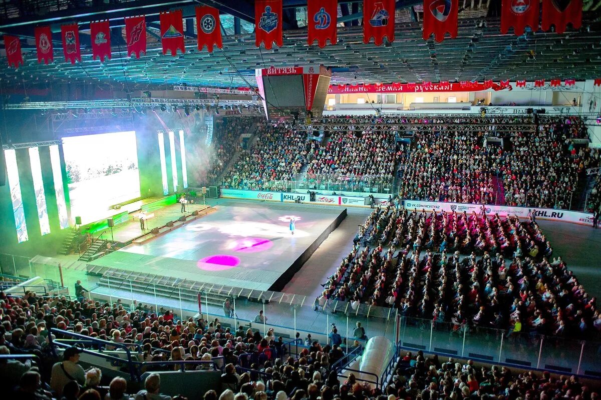 Вид с 1 ряда. - Picture of Ice Palace, St. Petersburg - Tripadvisor