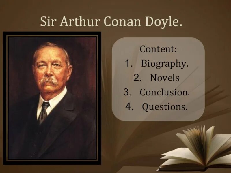 Conan Doyle презентация.