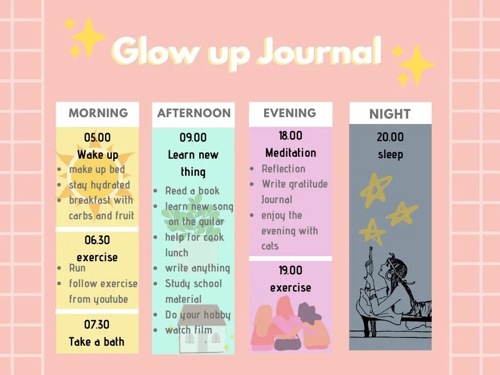 10 tips to glow up in 2025. Глоу ап. глоу ап список. glow up перевод. glow up logo.