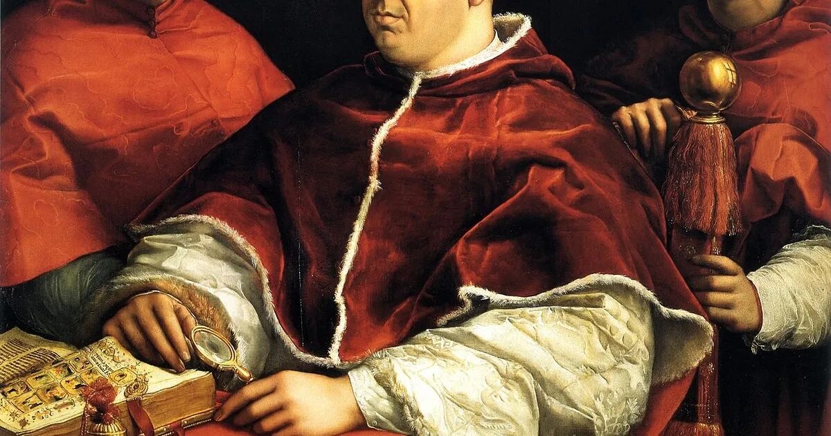 Лев 10. Рафаэль &quot;портрет папы льва x в 1518 году&quot;. рафаэль папа лев 10. лев 10 медичи. папа римский лев 10.